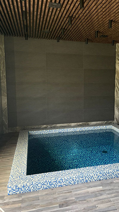 монтаж бассейнов